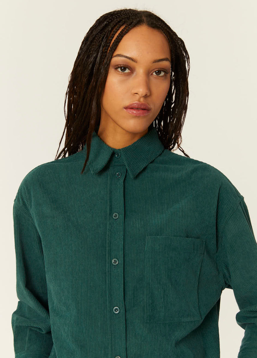 CAMISA PANA VERDE