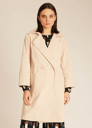 CORDUROY COAT CREAM