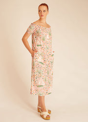 PINK BOATS BARDOT DRESS