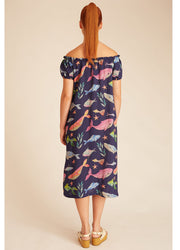 WHALES BARDOT DRESS