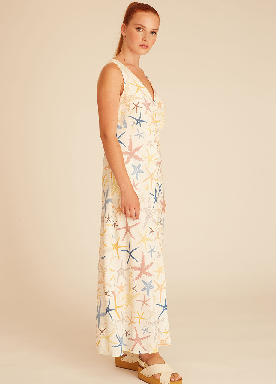 STARFISH VNECK DRESS