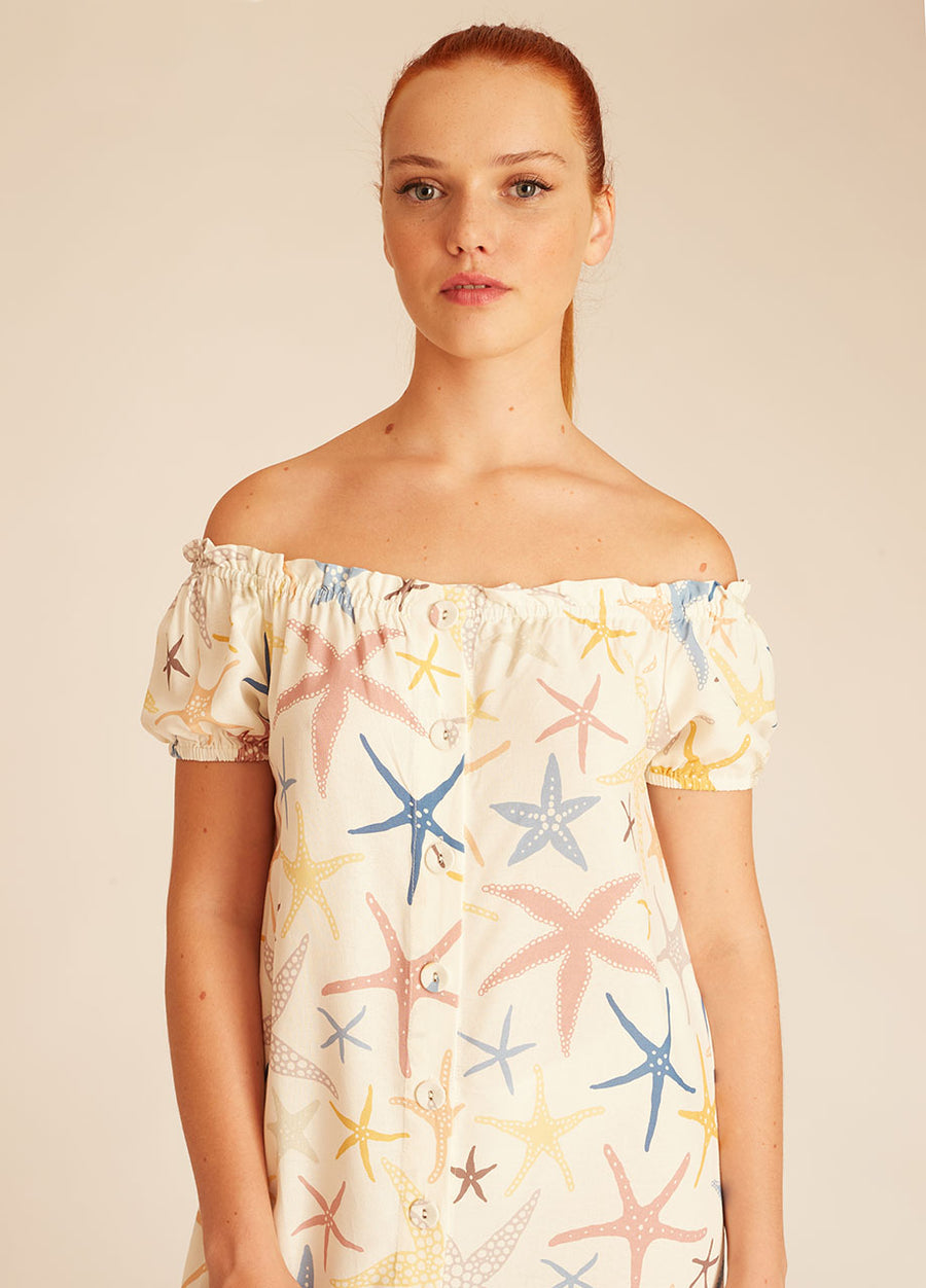 STARFISH BARDOT DRESS