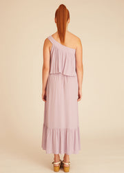 ONE SHOULDER DRESS LILAC