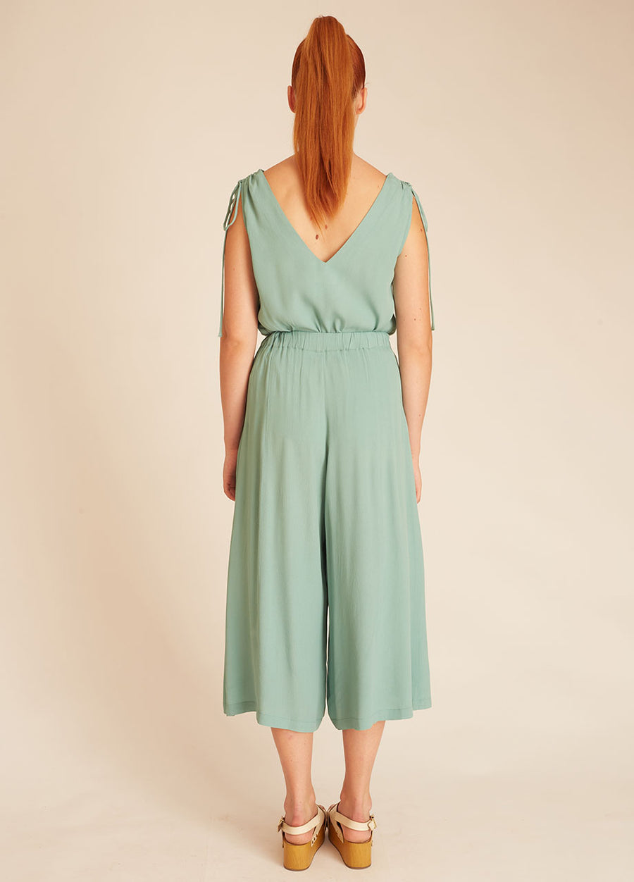 VISCOSE CULOTTE GREEN