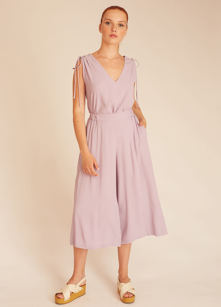 VISCOSE CULOTTE LILAC