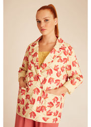 BLAZER FIORI ROSA