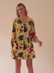 VESTIDO CORTO FRUITY FALL